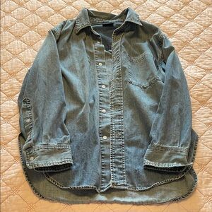Vintage Denim Button Up